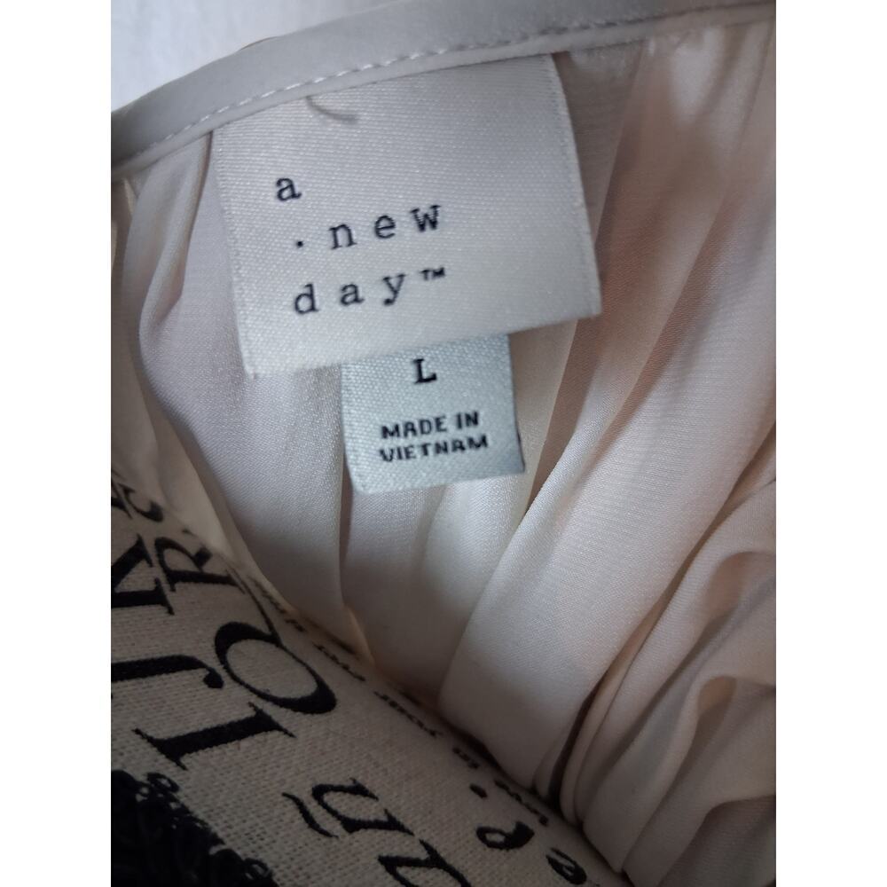 A new day Blouse Large white - Picture 3 of 5